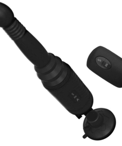 Vibrating Silicone Anal Thruster with Suction Cup