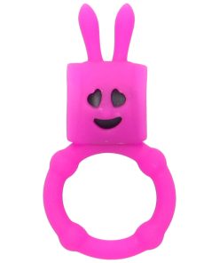 Silicone Bunny Vibrating C-Ring