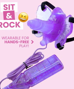 Wearable Sit & Rock Butterfly Vibrator