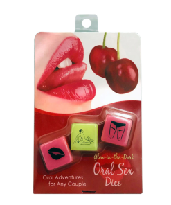 Glow-In-The-Dark Oral Sex Dice Couples Game