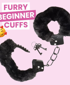 Master Series Cuffed in Fur Furry Handcuffs-Available in 3 colors!
