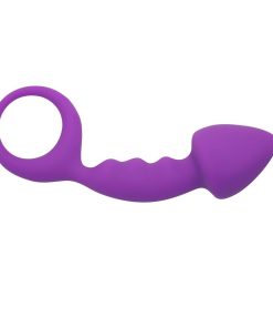 Silicone Anal Plug With Easy Pull Loop
