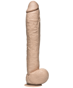 12 Inch Natural Dong with Balls
